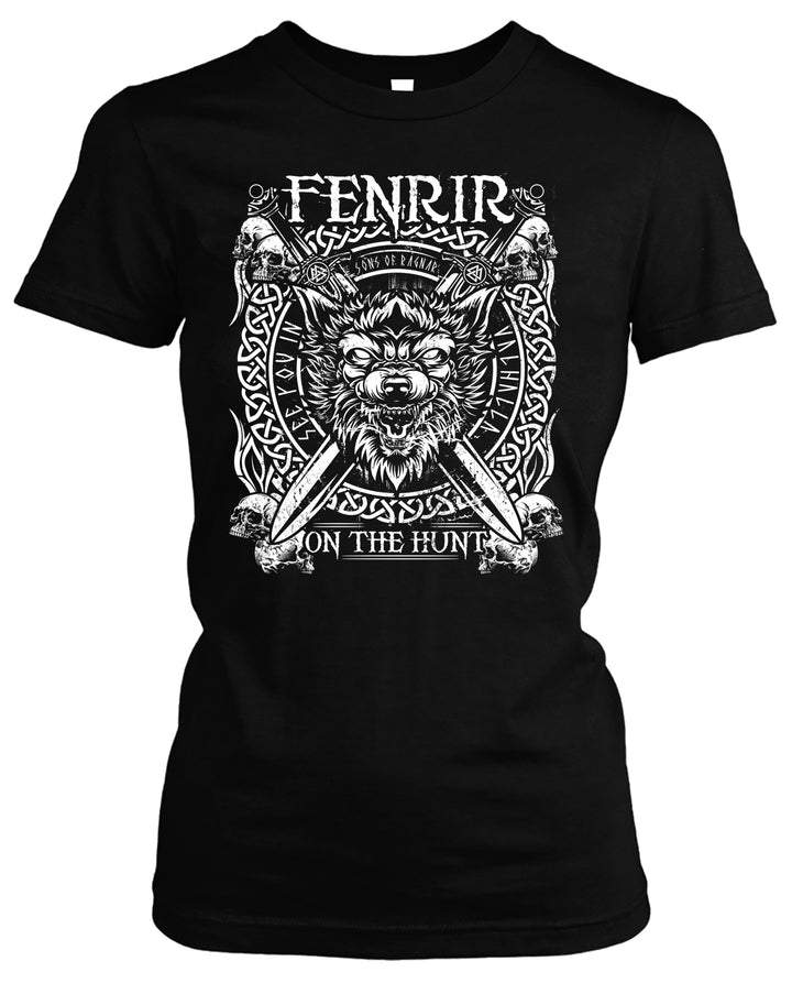 Sons of Ragnar Fenrir Damen T-Shirt | Wikinger Odin Vikings Walhalla