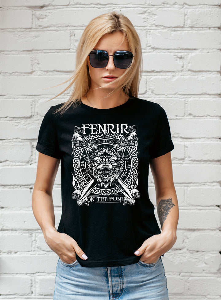 Sons of Ragnar Fenrir Damen T-Shirt | Wikinger Odin Vikings Walhalla