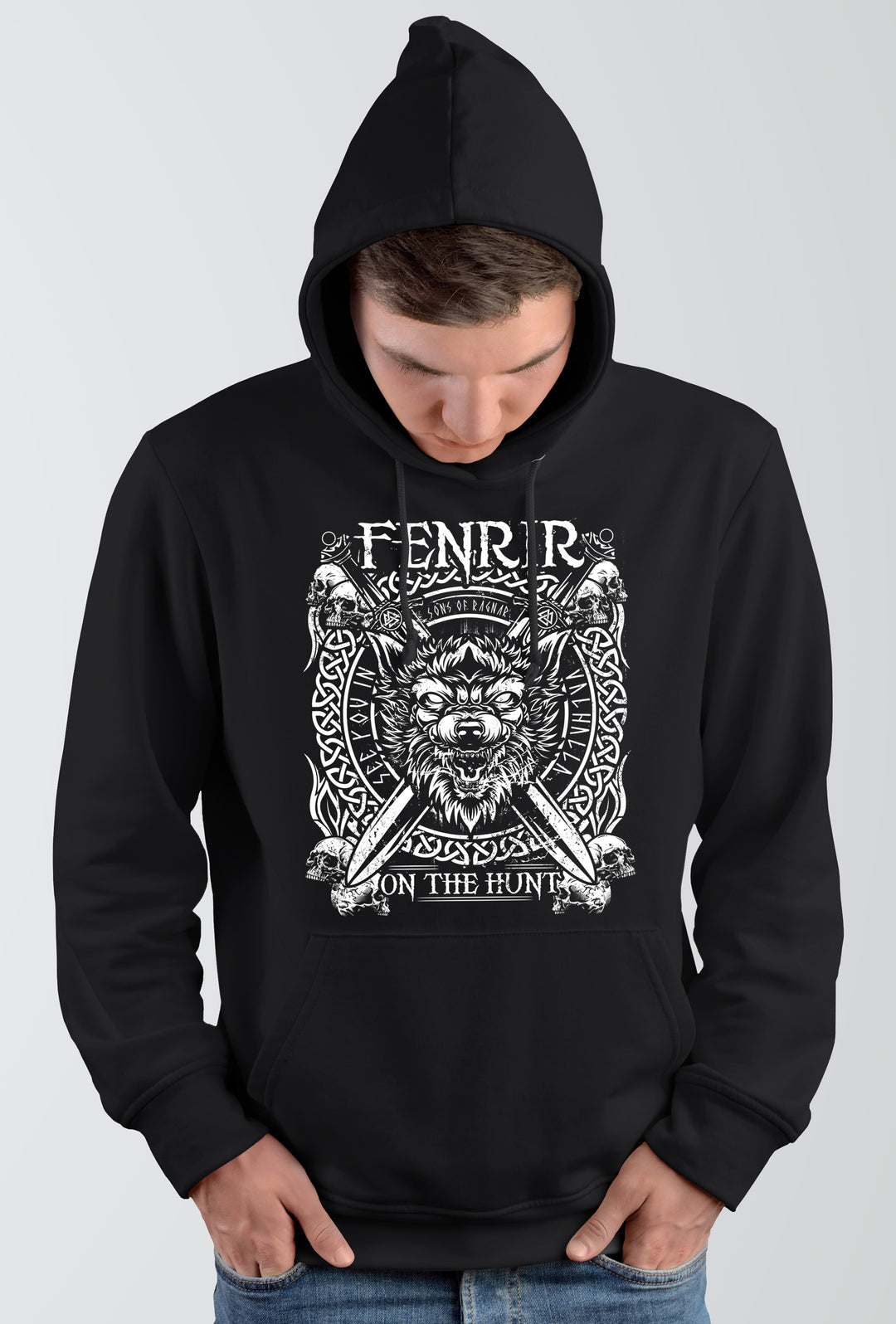 Sons of Ragnar Fenrir Kapuzenpullover | Wikinger Odin Vikings Walhalla
