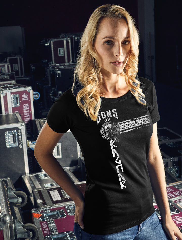 Sons of Ragnar Midgard Damen T-Shirt | Wikinger Odin Vikings Walhalla