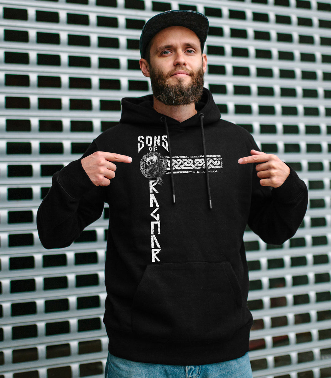 Sons of Ragnar Midgard Kapuzenpullover | Wikinger Odin Vikings Walhalla