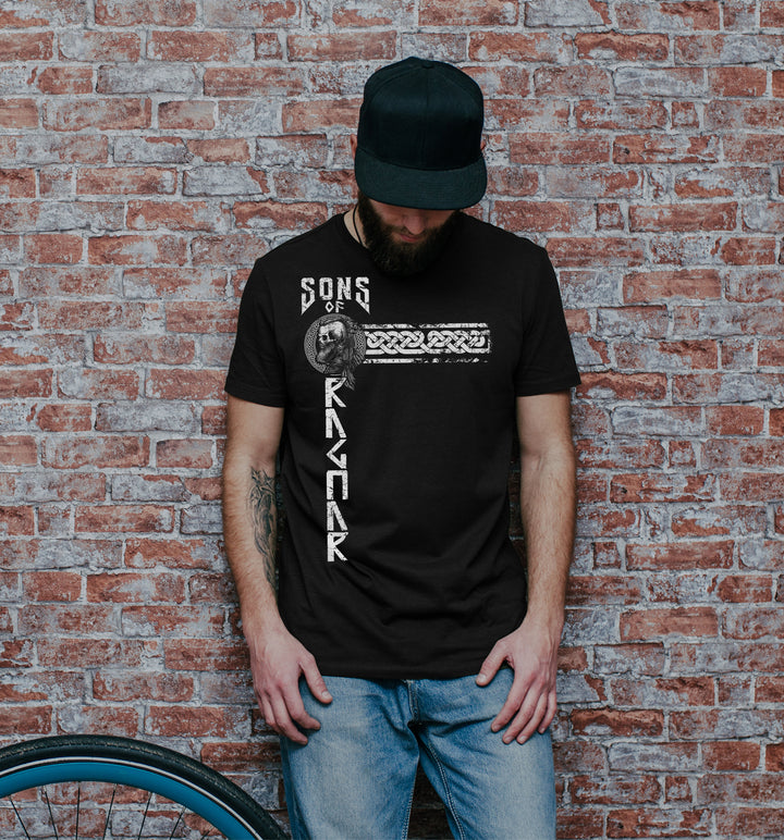 Sons of Ragnar Midgard T-Shirt | Valhalla Wikinger Odin Vikings Walhalla