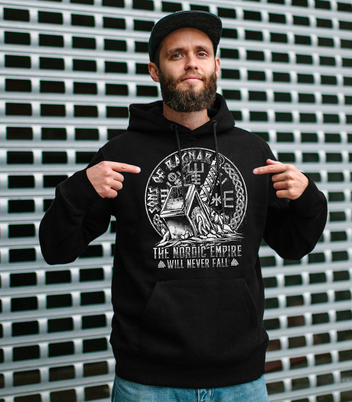 Sons of Ragnar Nordic Empire Kapuzenpullover | Wikinger Odin Vikings Walhalla| M1