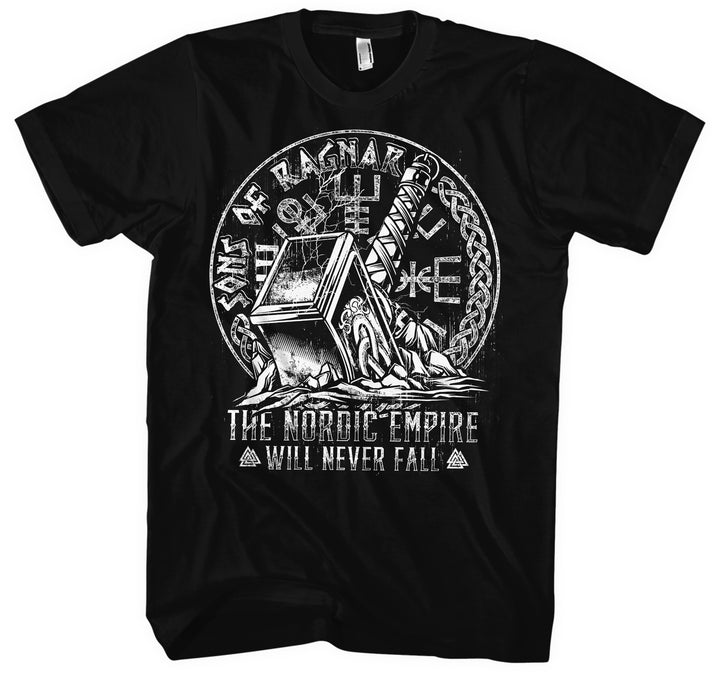 Sons of Ragnar Nordic Empire T-Shirt | Valhalla Wikinger Odin Vikings Walhalla | M1