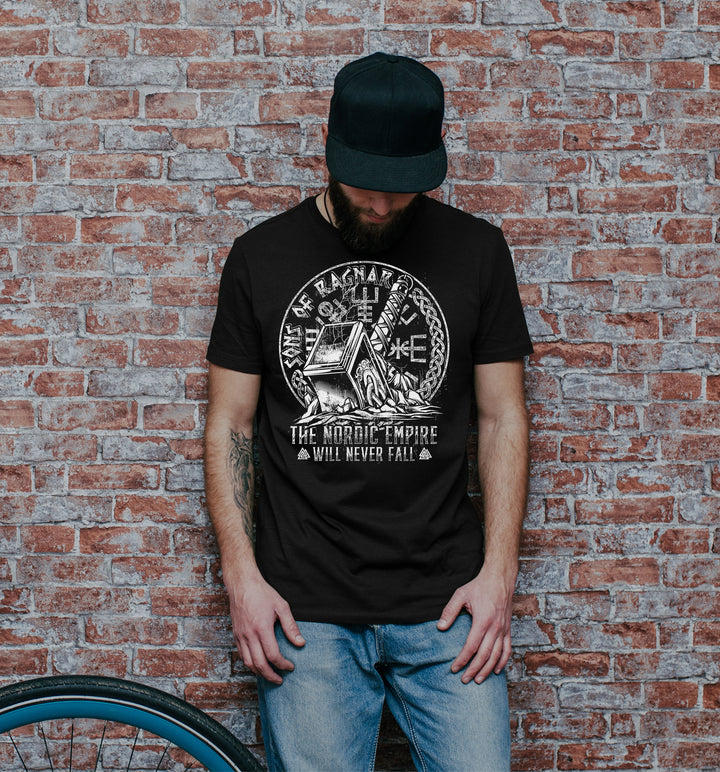 Sons of Ragnar Nordic Empire T-Shirt | Valhalla Wikinger Odin Vikings Walhalla | M1