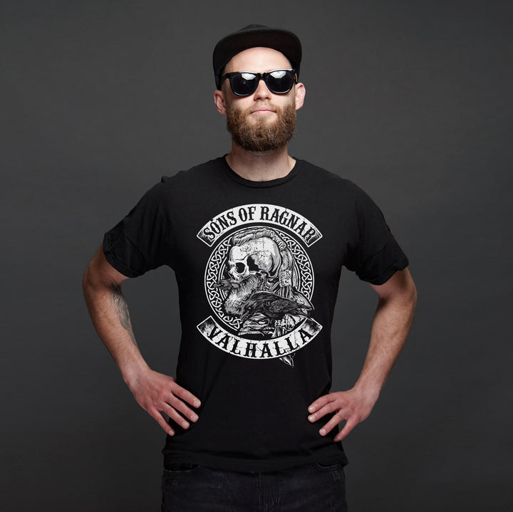 Sons of Ragnar Valhalla T-Shirt | Valhalla Wikinger Odin Vikings Walhalla | M1