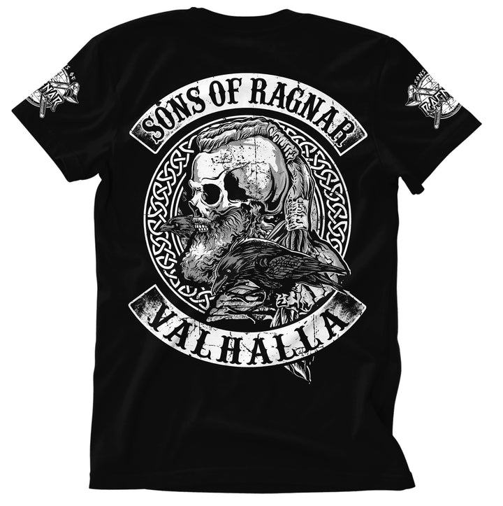 Sons of Ragnar Valhalla T-Shirt | Valhalla Wikinger Odin Vikings Walhalla | M2 FB