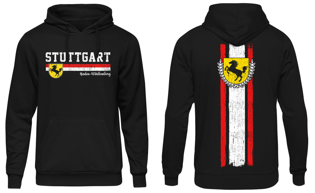 Stuttgart Heimat Kapuzenpullover | Fanartikel für Schwaben | M1-M2