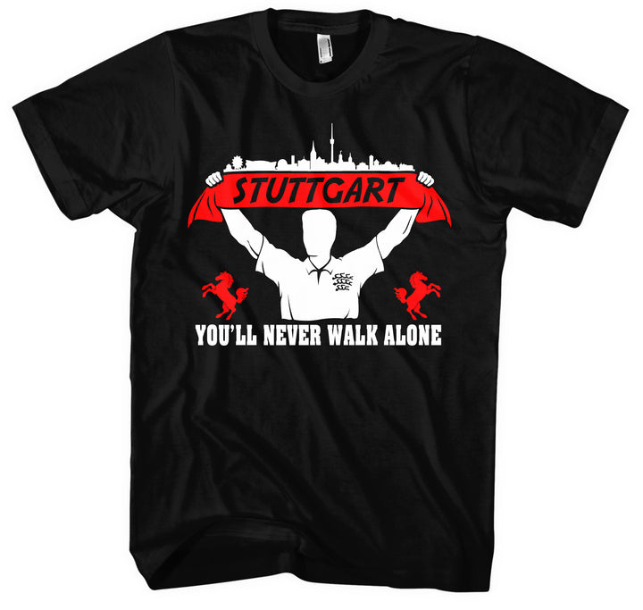 Stuttgart Support T-Shirt | Skyline Fussball Schwaben Fanartikel