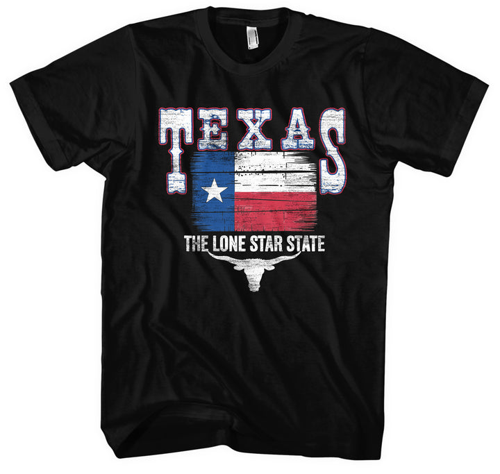 Texas T-Shirt | Lone Star State USA Flagge Cowboy Western