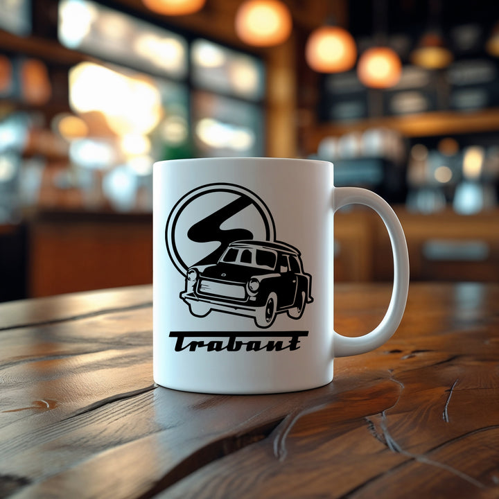 Trabant Tasse | Kaffeebecher Trabant  DDR Simson Ostdeutschland Kaffeetasse | M2