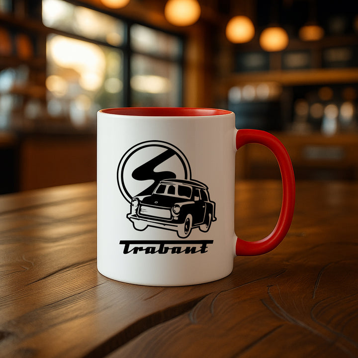 Trabant Tasse | Kaffeebecher Trabant  DDR Simson Ostdeutschland Kaffeetasse | M2