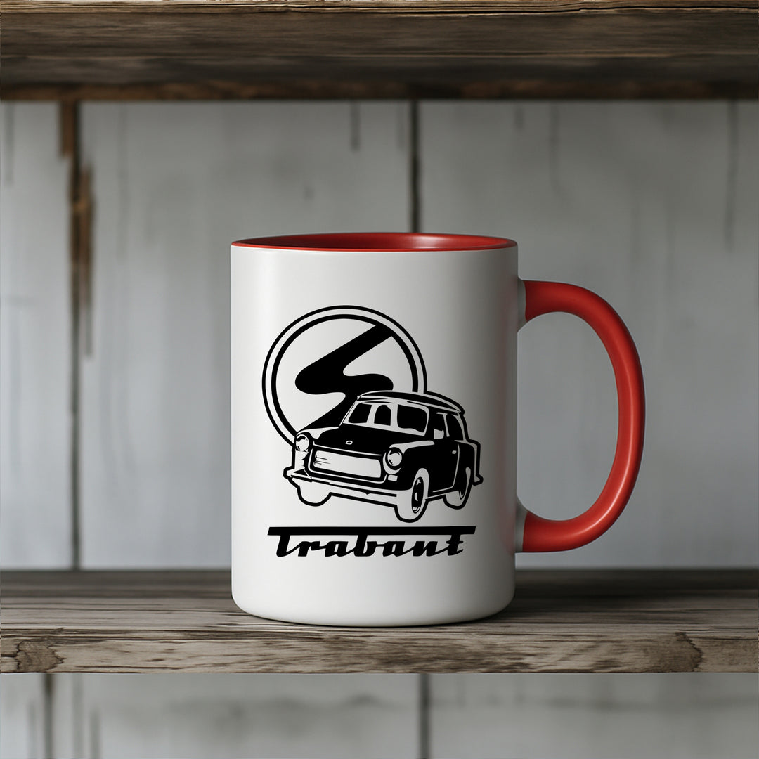 Trabant Tasse | Kaffeebecher Trabant  DDR Simson Ostdeutschland Kaffeetasse | M2