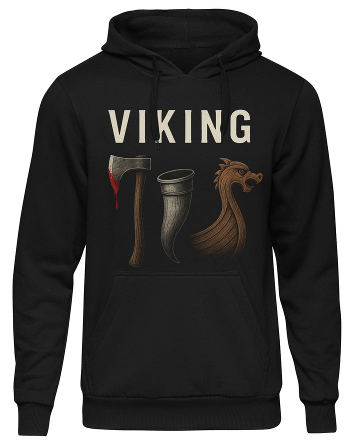 Viking Kapuzenpullover | Wikinger Berserker Odin Thor Walhalla | M1