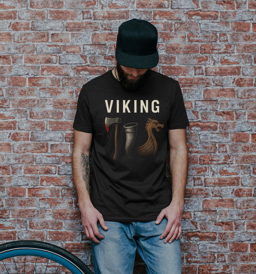 Viking T-Shirt | Wikinger Berserker Odin Thor Walhalla | M1
