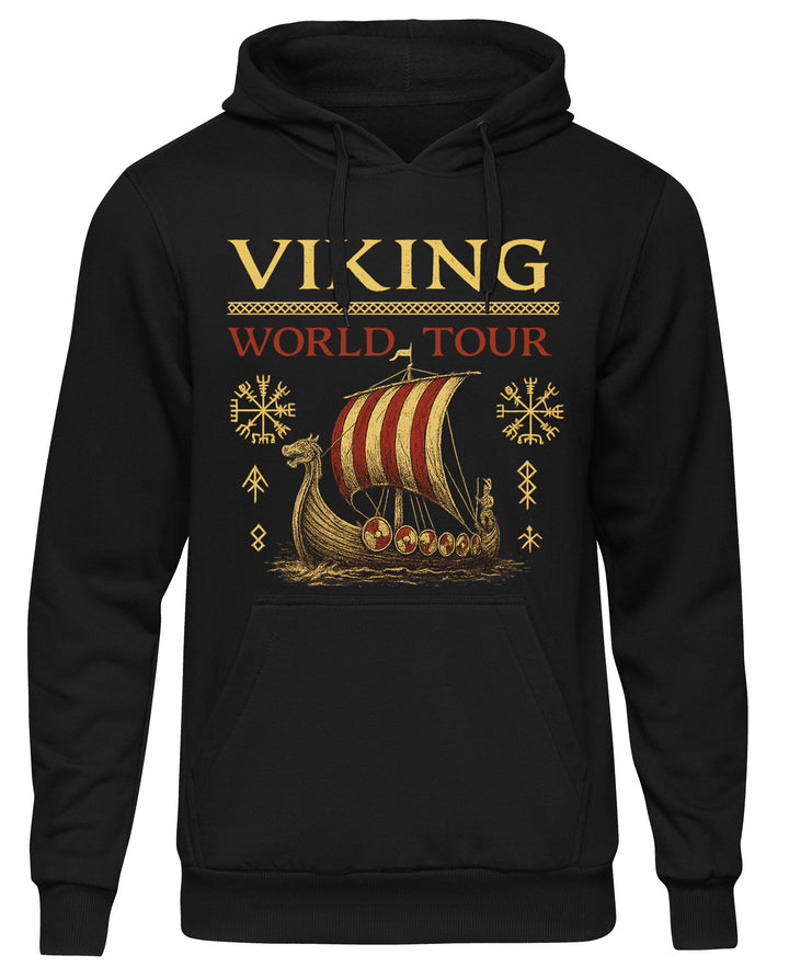 Viking World Tour Kapuzenpullover | Wikinger Berserker Odin Valhalla | FB