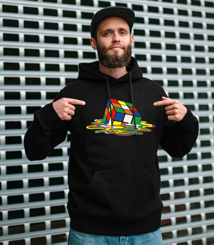 Zauberwürfel Kapuzenpullover | Magic Cube Sheldon Cooper Physik | M1