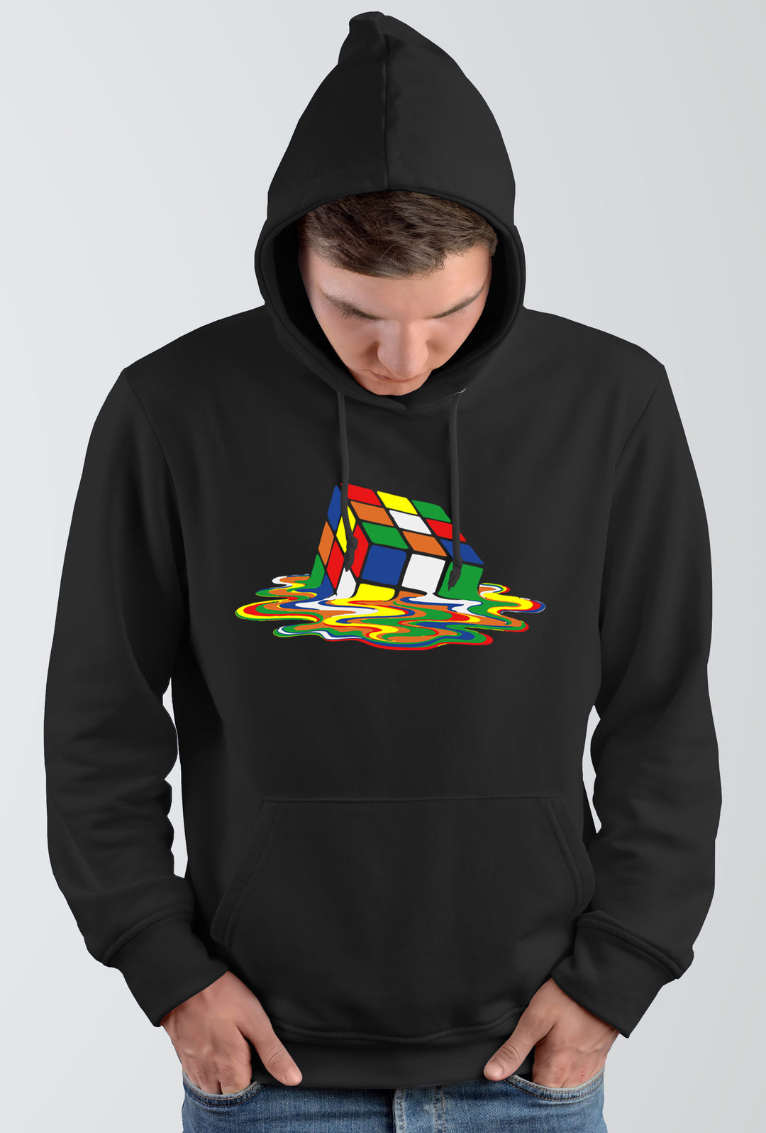 Zauberwürfel Kapuzenpullover | Magic Cube Sheldon Cooper Physik | M1