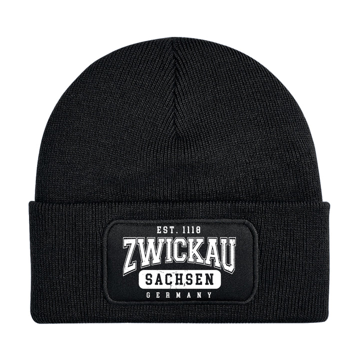College City Zwickau Mütze | Sachsen Wintermütze | Patch Beanie